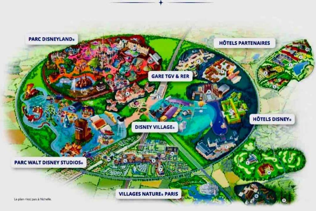 Disney Cocooning A 5 Minutes Du Parc Coupvray Buitenkant foto